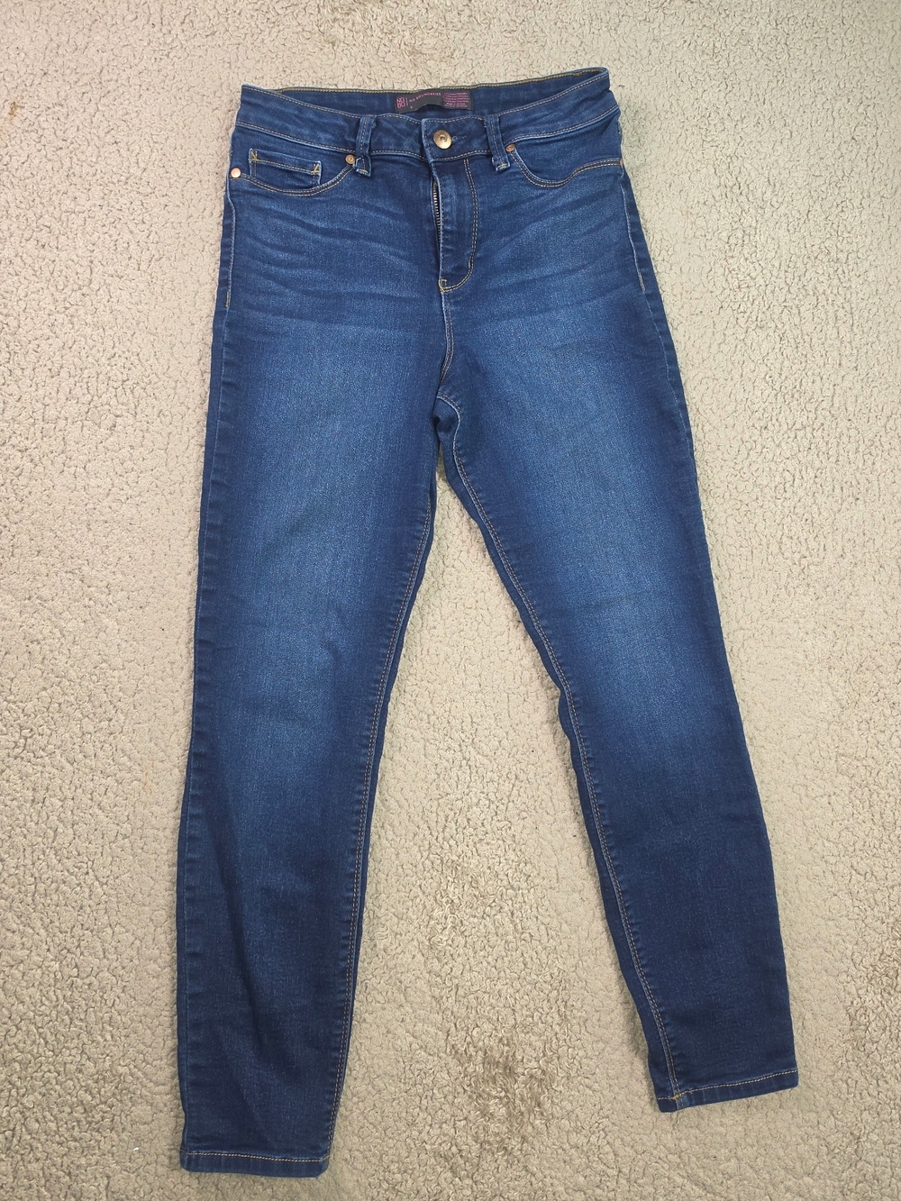 No Boundaries Women's Skinny Jeans - Blue Wash